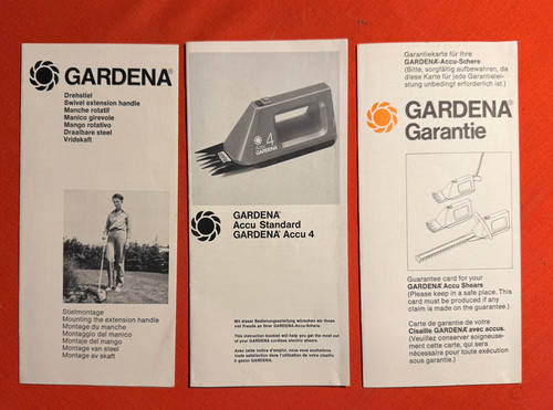 Bedienungsanleitung gardena - bedienungsanleitung,