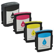 4x Druckerpatronen für HP
