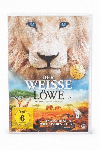 Der weiße löwe - löwe, dvd