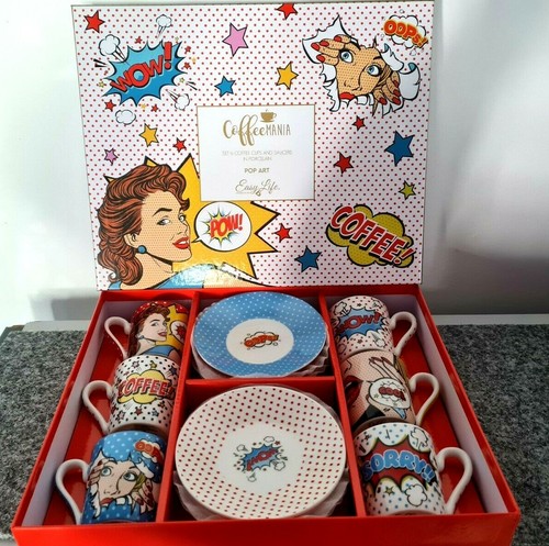 6er set espresso tassen - 6er,