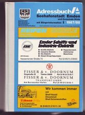 Blaue Adressbuch Emden Hinte