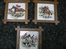 3x Pferdebild Pferd Wandbild