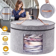 Hut Aufbewahrungsbox Filz Rund