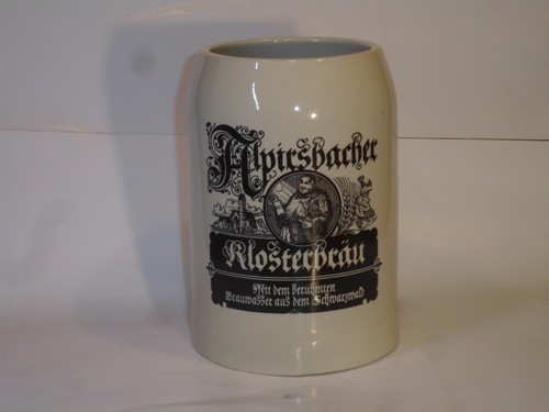 Bierkrug alpirsbacher - bierkrug,