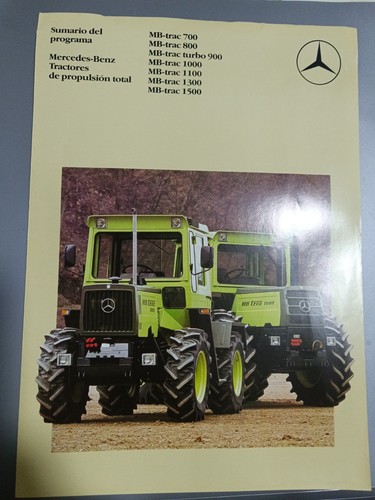 Original prospekt trac 1500 - trac,