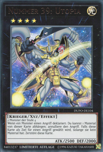 Yugioh nummer utopia - yugioh,