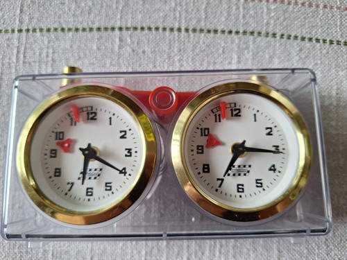 Vintage schachuhr apfv rolland - schachuhr,