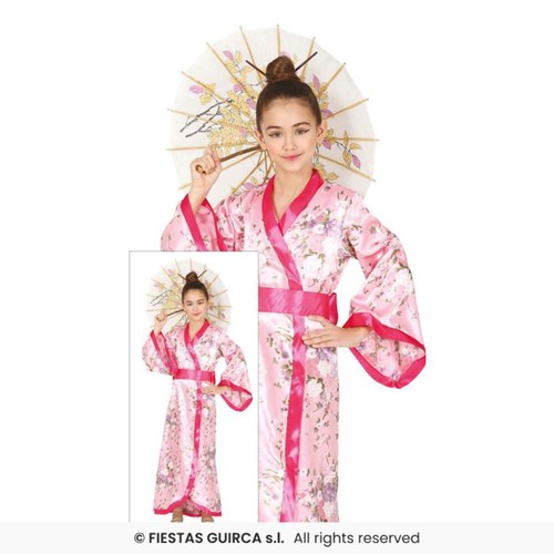 Pink östlicher kimono kostüm - pink,
