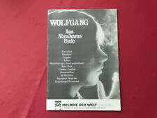 Wolfgang - Aus Abrahams Bude . Songbook Notenbuch Piano Vocal Guitar PVG
