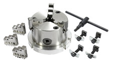 Dreibackenfutter mit Flansche