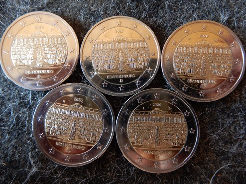 Deutschland 5x2 euro - euro, unc