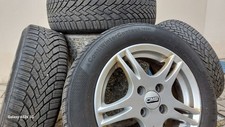 Privat: 4x Winterreifen/ Alufelge CONTINENTAL Für FIAT 500, Gebraucht 1. Hand