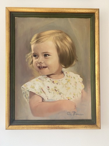 Gemälde mädchen portrait - gemälde,