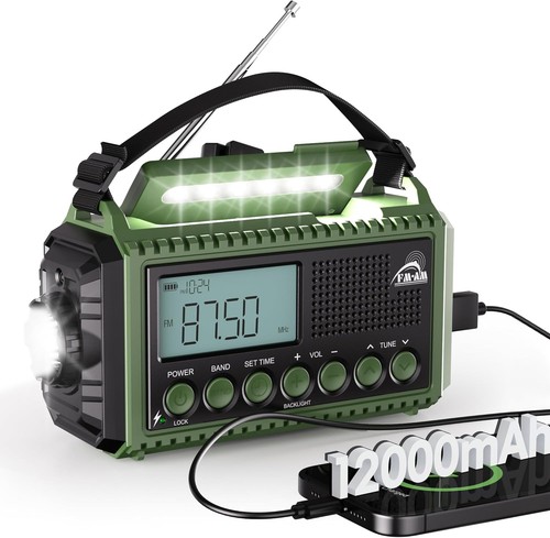 Kurbelradio solar notfallradio - kurbelradio,