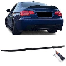 Ducktail Heckspoiler Schwarz Glanz passend für 3er BMW E92 Coupe 06-13