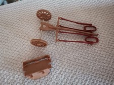 Playmobil Western ACW Cowboy - Wagenräder und Deichsel