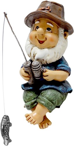 Gartenzwerg mit angel für - gartenzwerg,