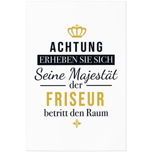 Achtung erheben sie sich - , seine
