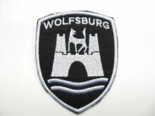 + Aufnäher / Patch / Sticker Wolfsburg Wappen schwarz