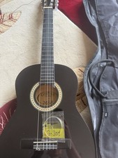 Klassische Gitarre 3/4 MSA C5 schwarz mit Transporttasche