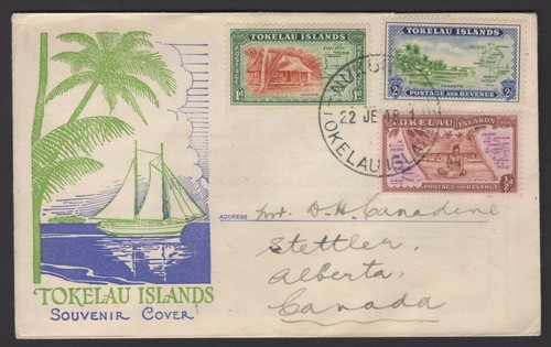 Tokelau 1948 definitives - tokelau, 1948,