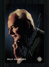 Willy Schneider Telefunken Autogrammkarte Original Signiert  # BC 223212