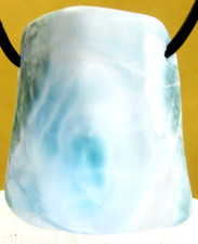 LARIMAR  XXL  Trommelstein  gebohrt  EDELSTEIN  ANHÄNGER   Nr.80