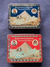 2 Blechdosen Cigaretten Simon