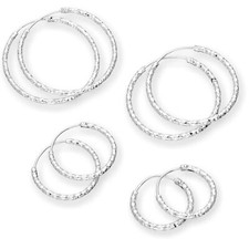 Sterlingsilber Diamantschliff