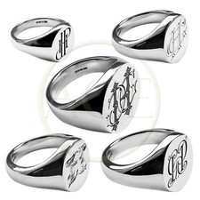 Neu Monogramm 925 Massives