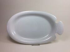 Hutschenreuther TAVOLA Bianca WEISS Fischteller Teller Fischplatte oval 43 cm