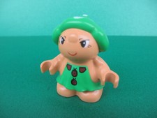 LEGO Duplo Figur Little Forest Friends Wichtel grün Käfer Grizzly (280324N1)