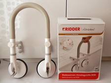 RIDDER Badewannen-Einstiegshilfe ROB mit Saugern weiß Badewanneneinstiegshilfe
