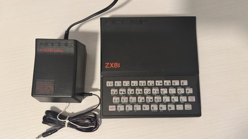 Sinclair zx81 vintage computer - zx81,