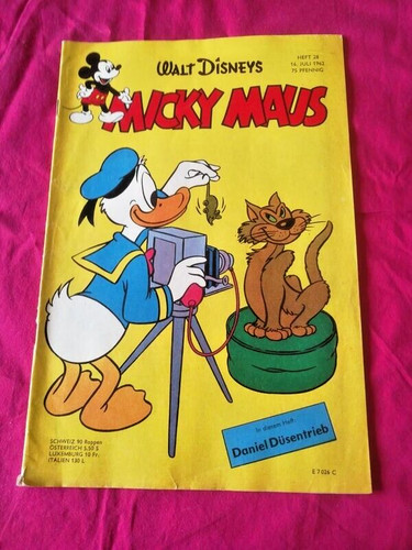 Micky maus heft 1962 comic - micky, 1962/28