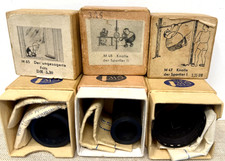 Rollfilm E.W Dia Film gezeichnet M 47 / M 48 / M 65 / 1950er DDR Schwarz Weiss