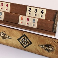Handmade Massive Wooden Rummy