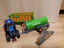 Siku Traktor mit Anhänger und Güllefass