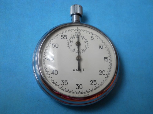 Alte mechanische stoppuhr - stoppuhr, agat