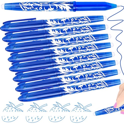 Radierbare kugelschreiber blau - radierbare,