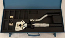 Hand Hydraulisches Presswerkzeug KLAUKE HK60/18 + Koffer + Einsätze R95 und R120
