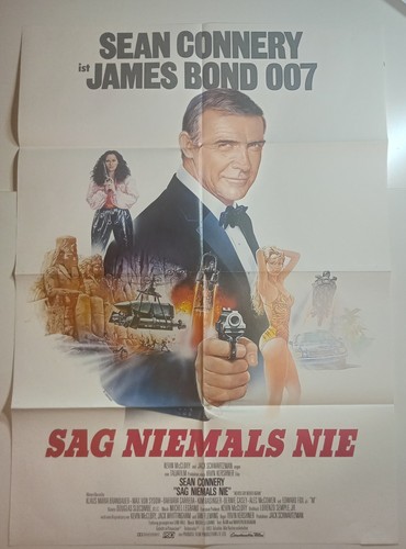 Filmplakat james bond 007 - 007, sag