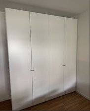 Piure Nex Pur Kleiderschrank - Designklassiker, weiss, Breite: 201 cm