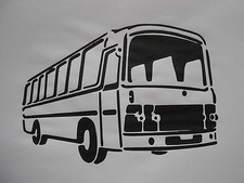 Stencil schablone bus - stencil,