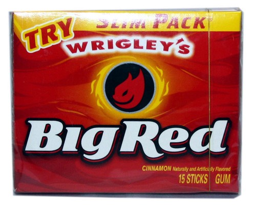 Wrigley big red - red, kaugummi