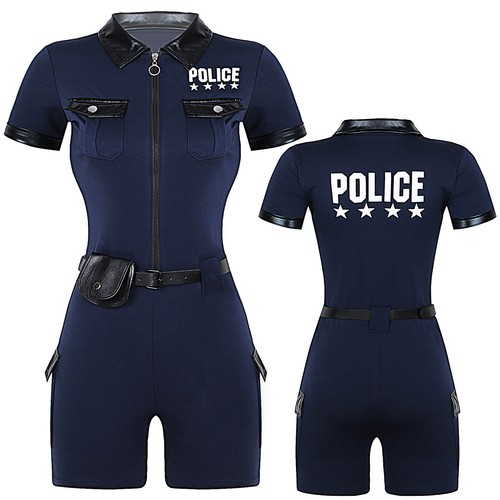 Damen polizistin cosplay - de,