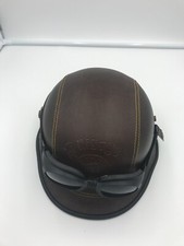 Chopper Helm + Brille -L- Helm+ Brille Biker Helm+ Brille Bulzeye 