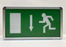 Leuchtkasten Notausgang Fluchtweg  Kino 70er Jahre  Fa. Kotzolt Leuchten 