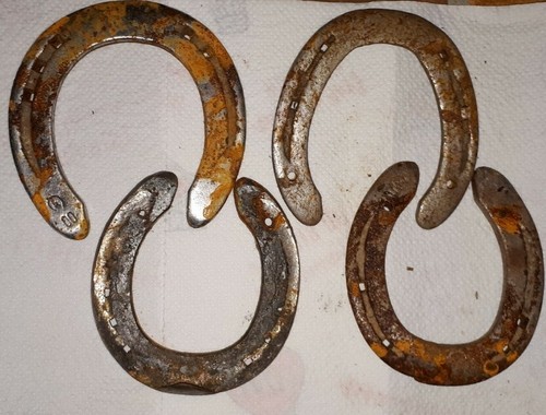 Hufeisen aus stahl von - hufeisen,