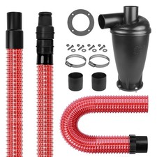 Zyklon Abscheider Set Schlauch 50mm u 35mm für Industriesauger 58mm Anschluss